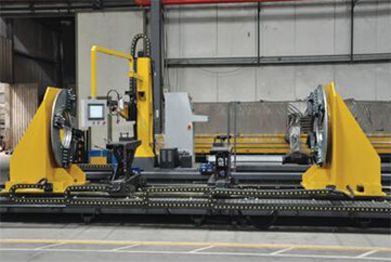 人生就是博官网CNCF系列型钢数控相贯线切割机